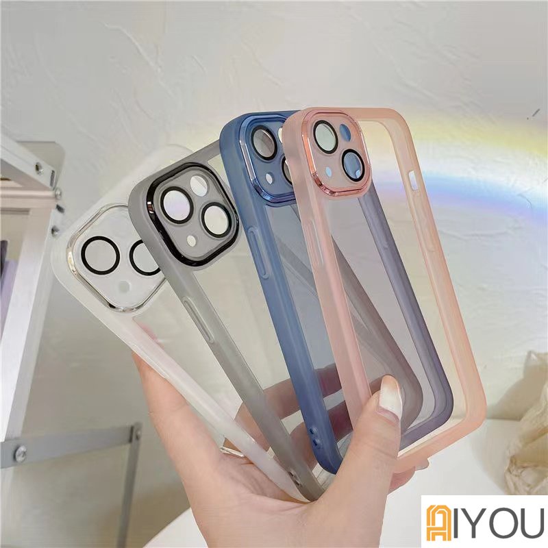 TRANSLUCENT SHOCKPROOF LENS GUARD CASE (ip 11-12 13 14 Pro Max)