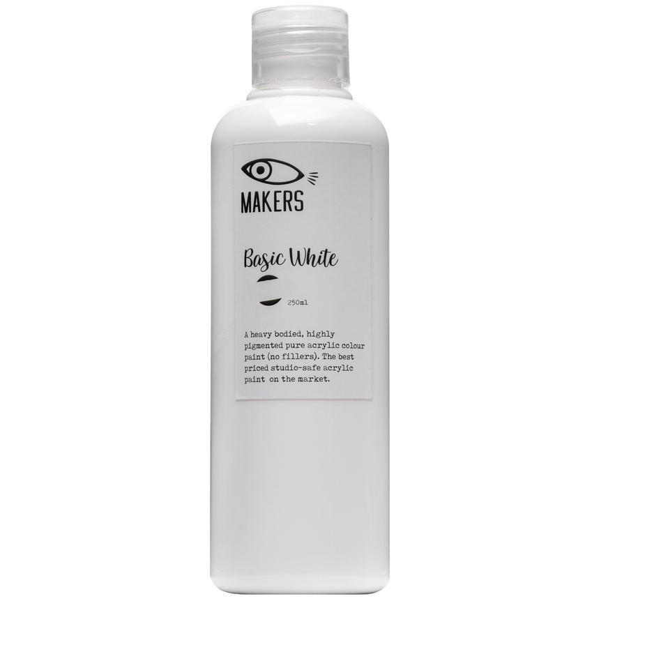 

Diskon Khusus Basic White Acrylic Paint 250ml by MAKERS