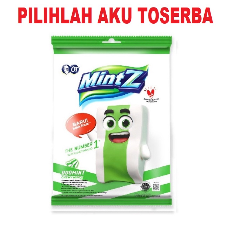 

Mintz Permen Chewy DUOMINT - ( HARGA PER BUNGKUS )