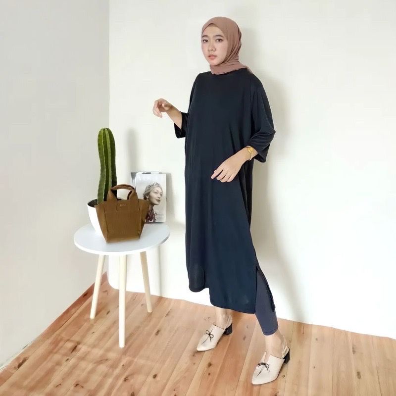 BESICA TUNIK WANITA MUSLIMAH PREMIUM AIRFLOW CRINCKLE