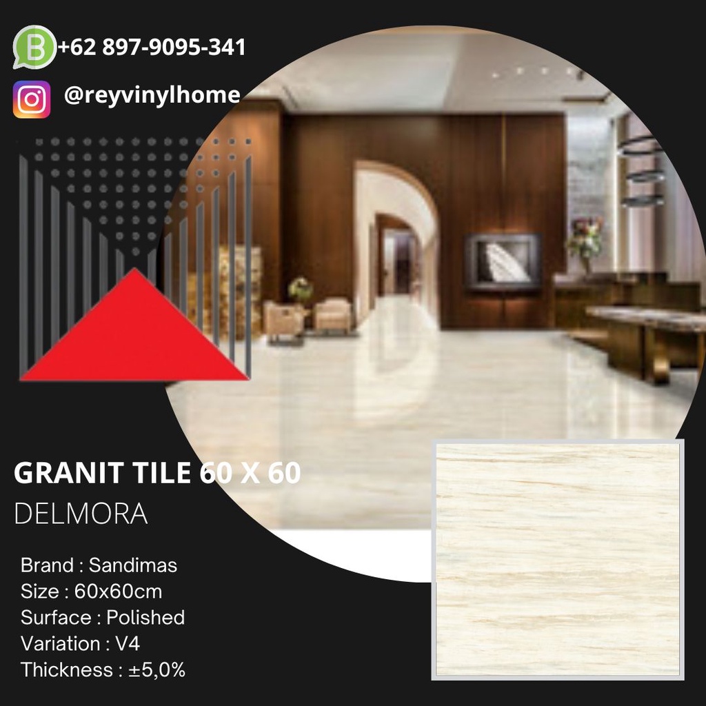 LANTAI GRANIT TILE 60 X 60 DELMORA