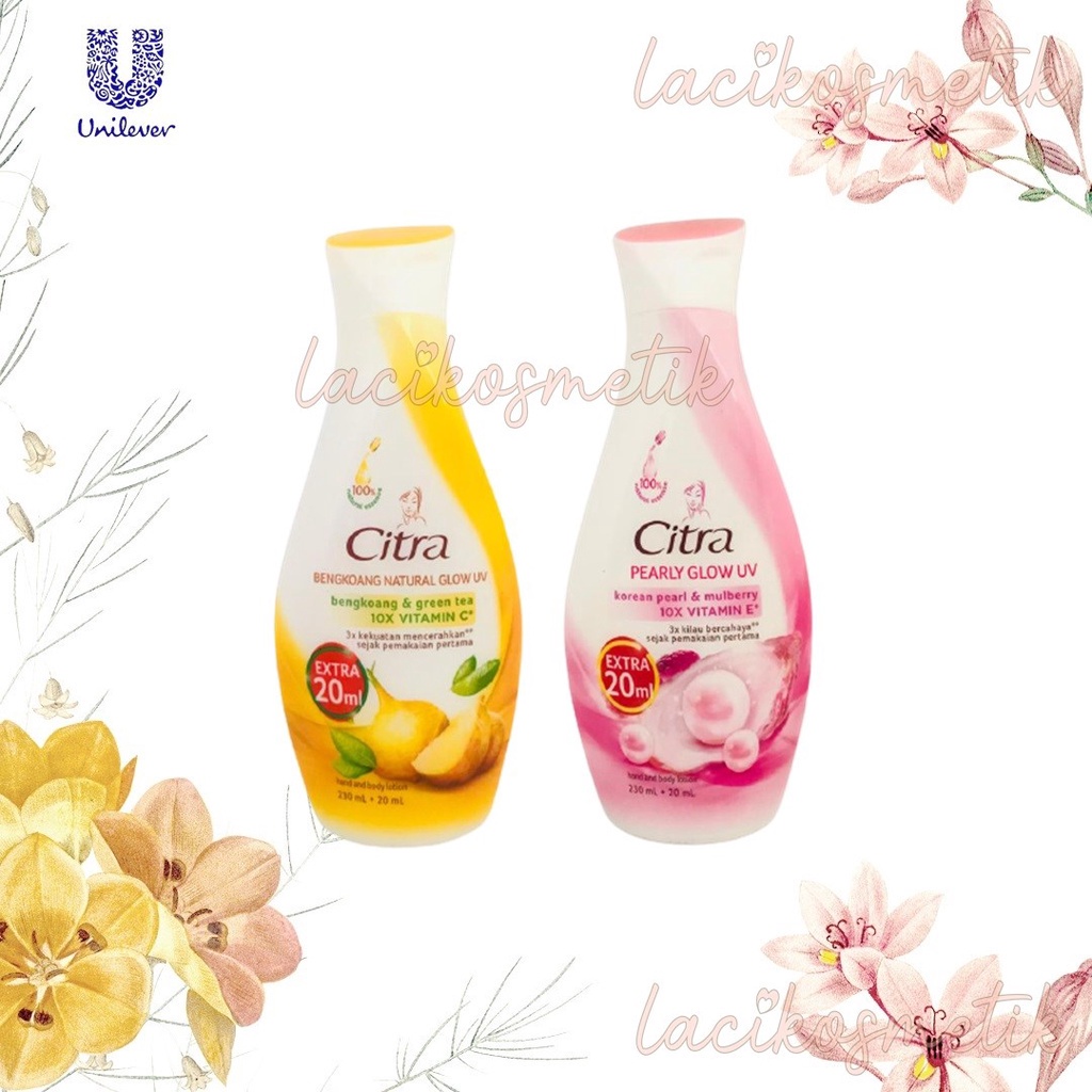 ✨LACIKOSME✨ [ 210 ML] CITRA HAND BODY LOTION - NATURAL GLOWING LOTION BPOM