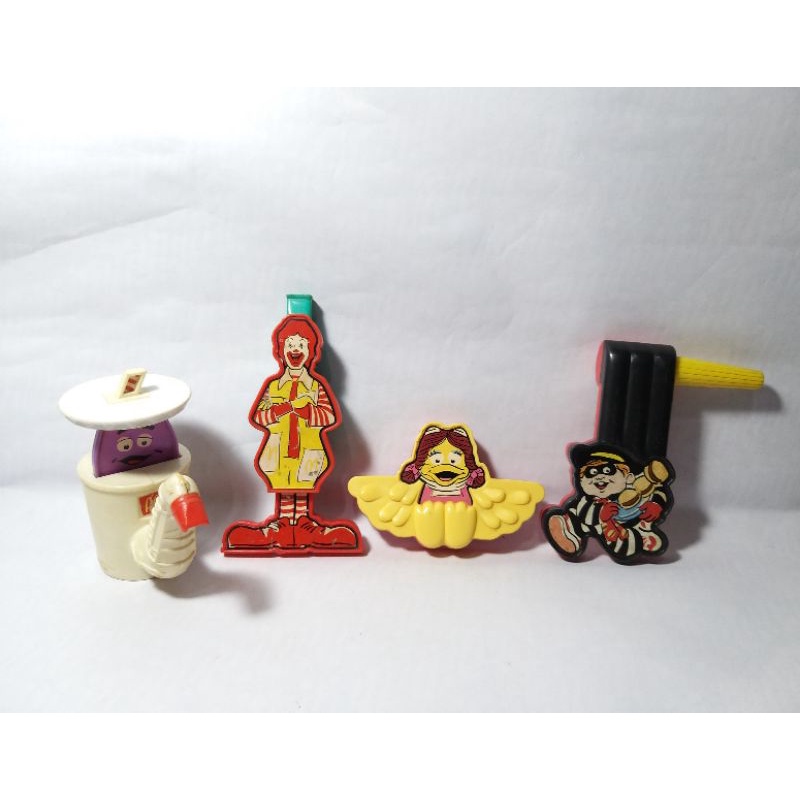 Maskot Peluit Pluit Ronald Music Band Whistle Birdie Harmonika Harmonica Teko Grimace Teapot Sax Sha