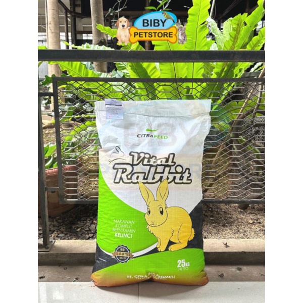 Vital Rabbit 25 Kg / Pelet Kelinci