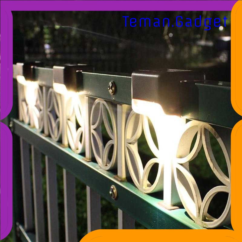 TG-LMP TaffLED Lampu Taman Hias Solar Sensor Cahaya IP44 Warm White 4 PCS - L20