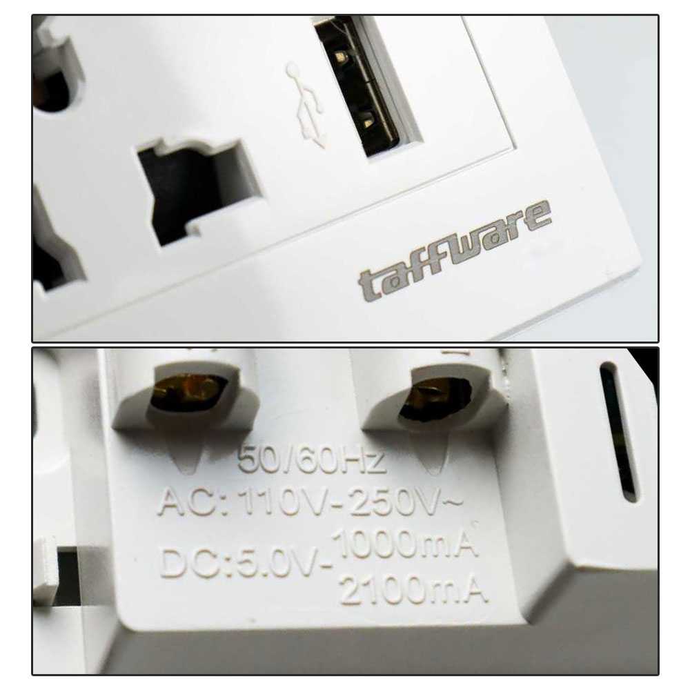 (BISA COD) FTIHSHP  Stop Kontak Universal UK EU US &amp; 2 USB Port - ATH1