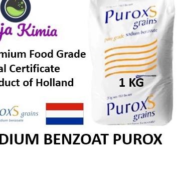 

☪ SODIUM BENZOATE PUROX (HOLLAND) / PENGAWET MAKAN - 1 KG ❅