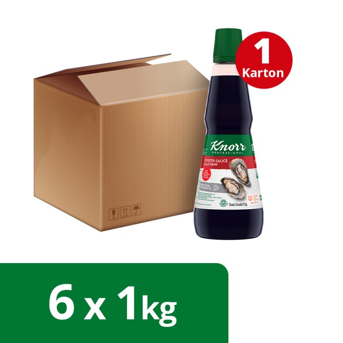 

Knorr Saus Tiram 1Kg 1 Karton