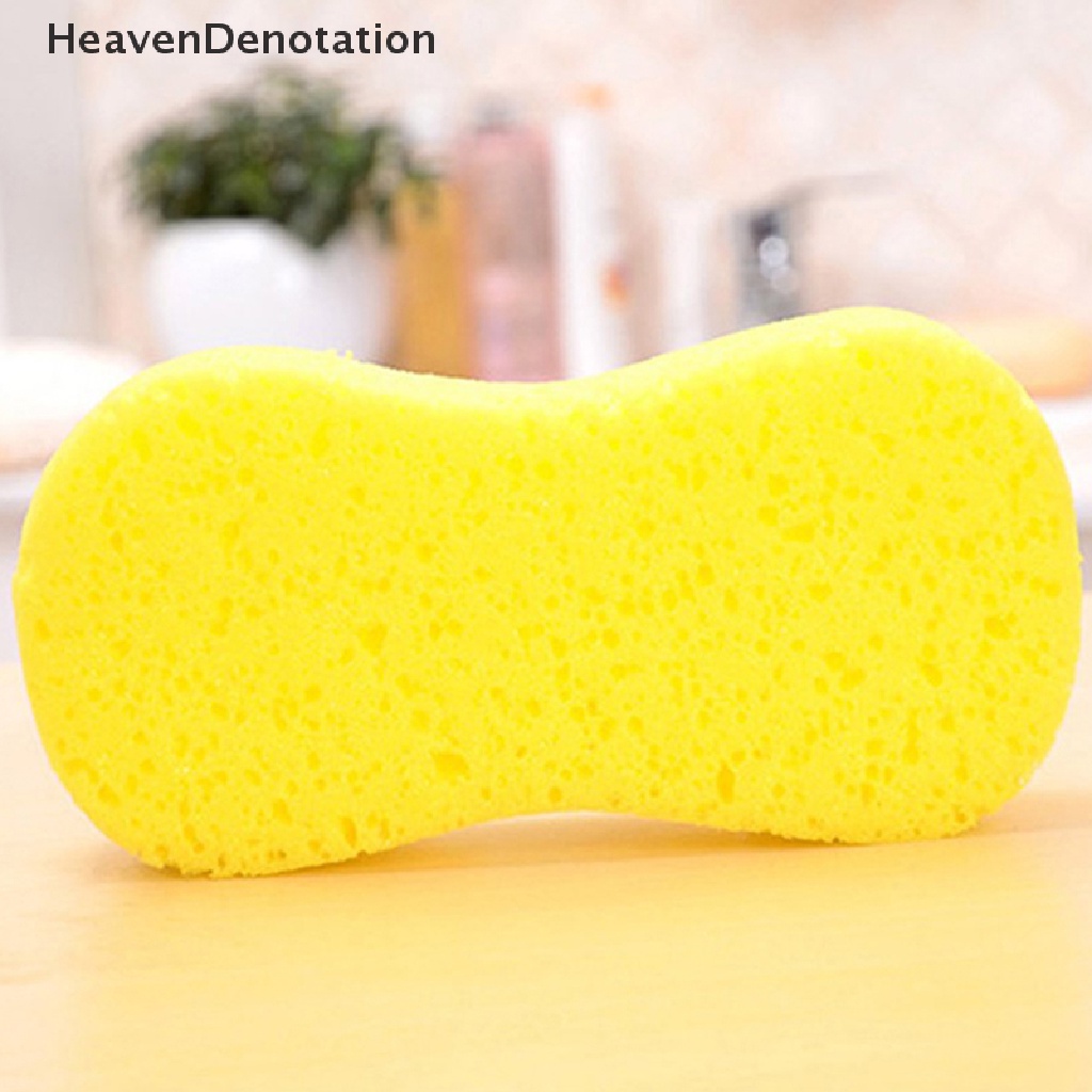 [HeavenDenotation] Alat Pembersih Spons Cuci Mobil Pembersih Kaca Mobil Serbaguna Wax Sponge Busa Auto Cleaning Tool Aksesoris HDV