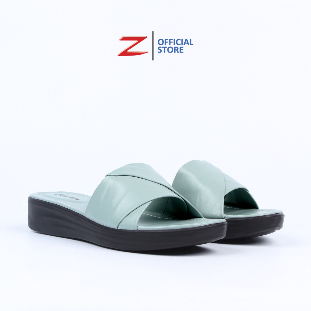 Zeintin - Sandal Wanita Sendal Wedges Wanita Bahan Kulit Sintetis Terbaru Original Zeintin HP