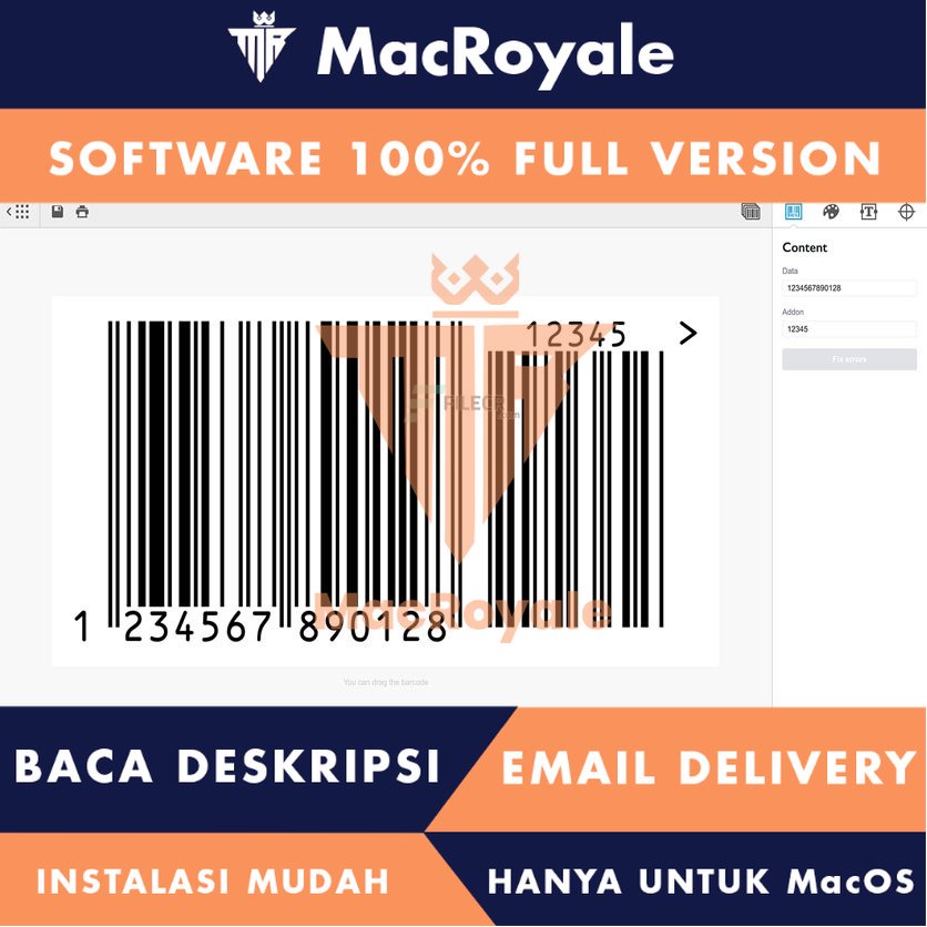 [MacOS] Appsforlife Barcode Full Version Lifetime Full Garansi