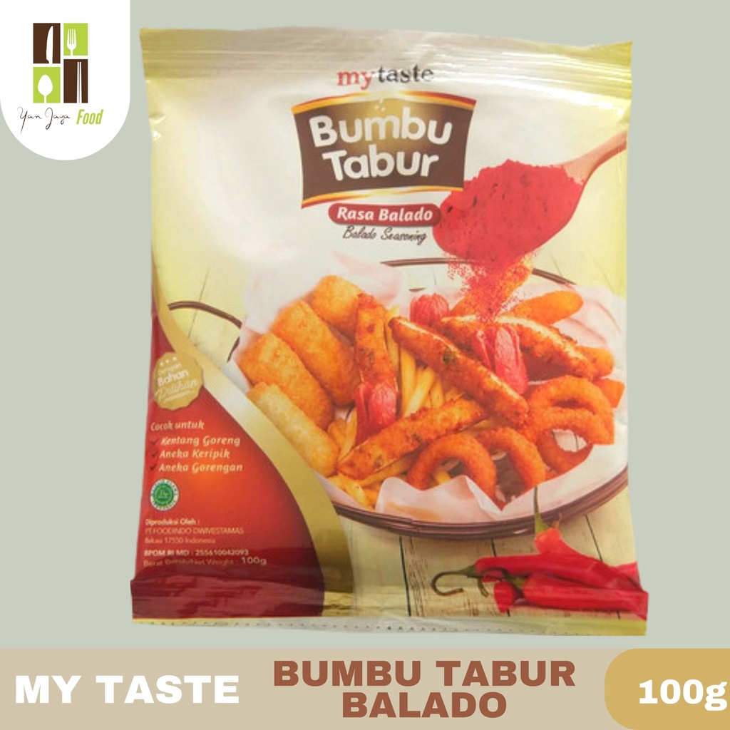 MyTaste Bumbu Tabur Seasoning Rasa Keju/Jagung Bakar/Balado/BBQ 100g