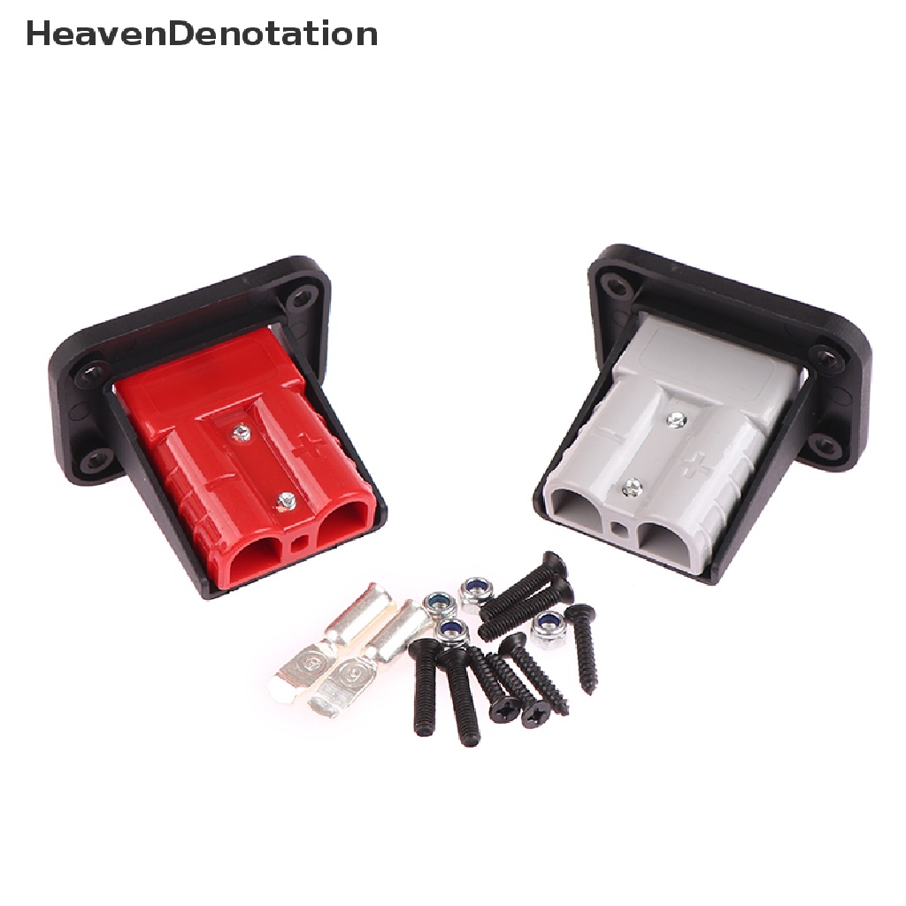 [HeavenDenotation] Kompatibel Dengan Anderson Plug Flush Moung Panel Cover Untuk Caravan 50A 600V Kapal Plastik Socket Panel Parts HDV