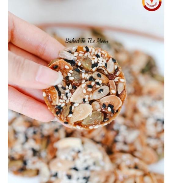 

✭ HAMPER Caramel Seed Cookies / Healthy Snacks ✪