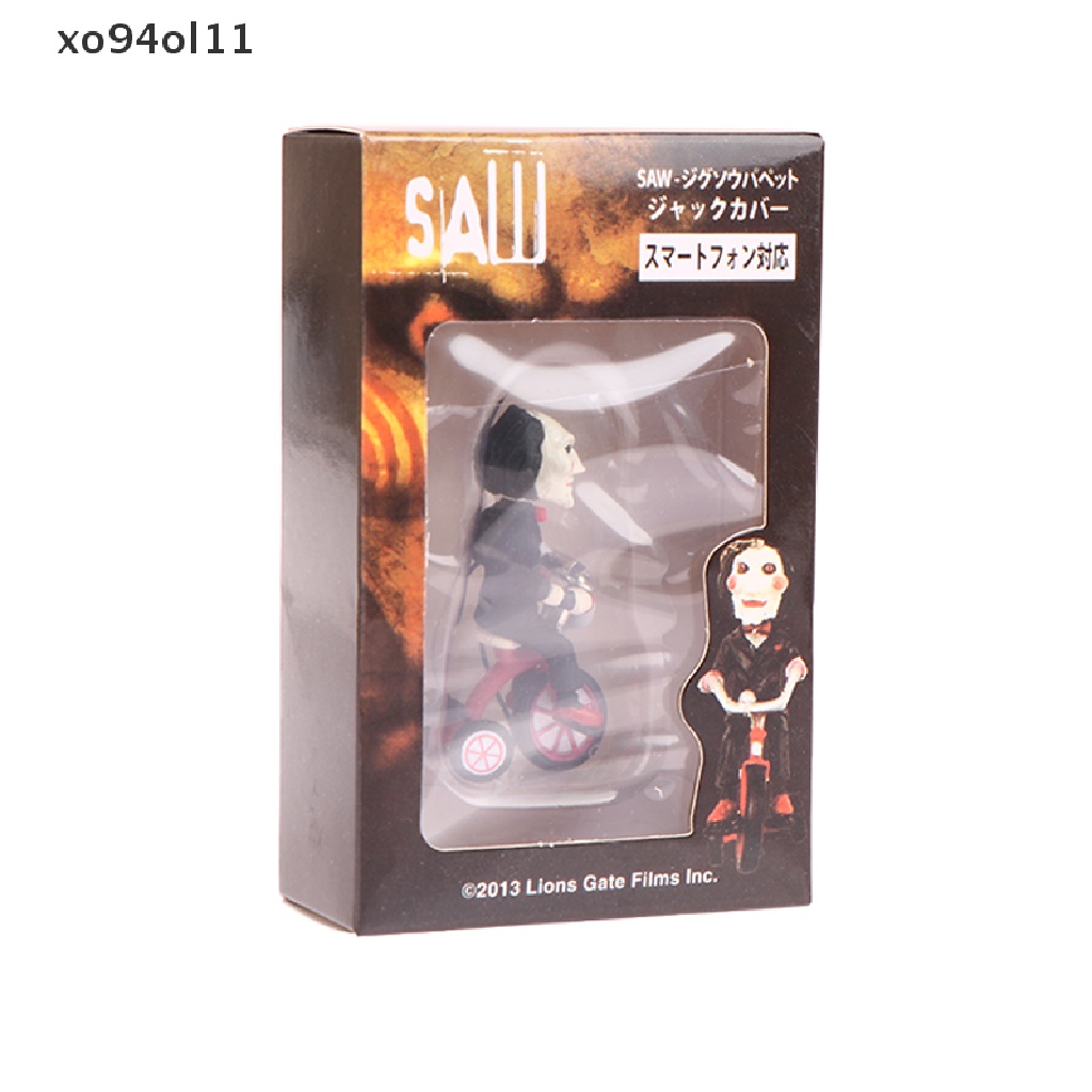 Xo Horror Saw Billy Figure Gantungan Kunci Film Liontin Mainan Model Boneka Perhiasan Hadiah OL