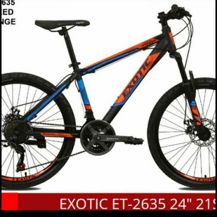 Sepeda Anak Mtb 24 Exotic 2635 Xt #Original