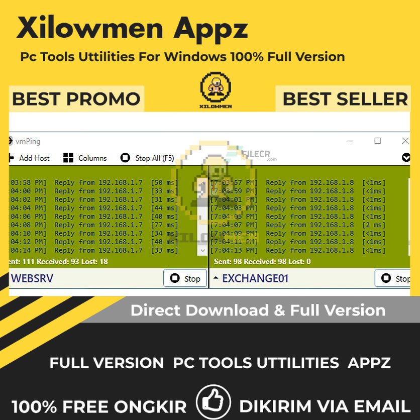 [Full Version] vmPing Pro PC Tools Software Utilities Lifetime Win OS