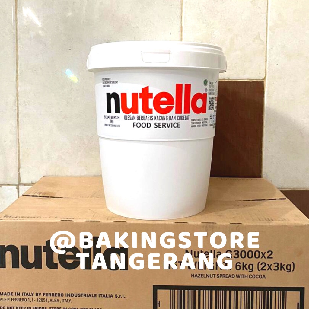 

Nutella Spread 3 kg Selai Nutella