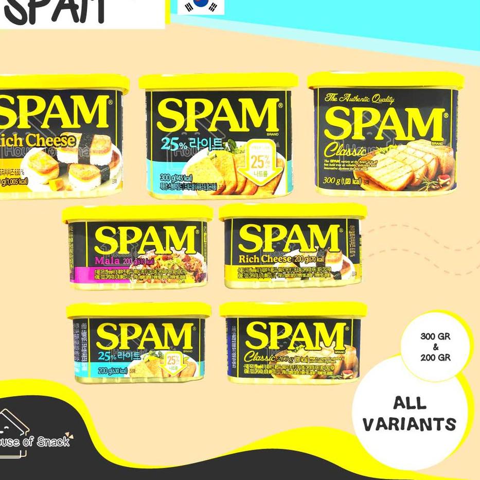

★ SPAM ORIGINAL MADE IN KOREA /ALL VARIANT READY ➭