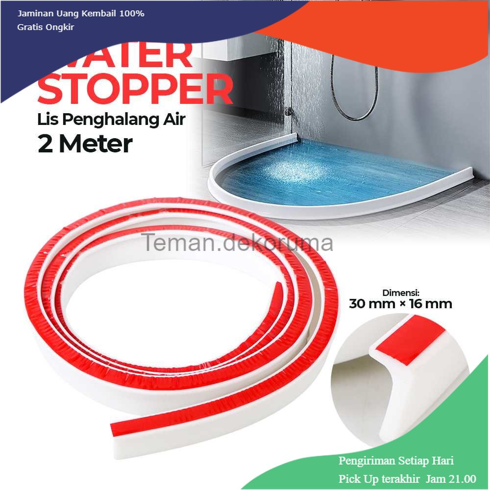 TD - LDG WS Lis Penghalang Air Sealing Strips Water Stopper Bar 2M - WS01