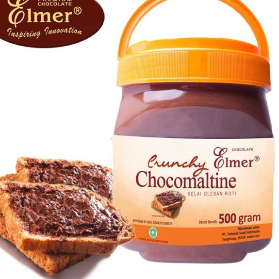 

☉ Elmer Crunchy Chocomaltine 500 gr ℗