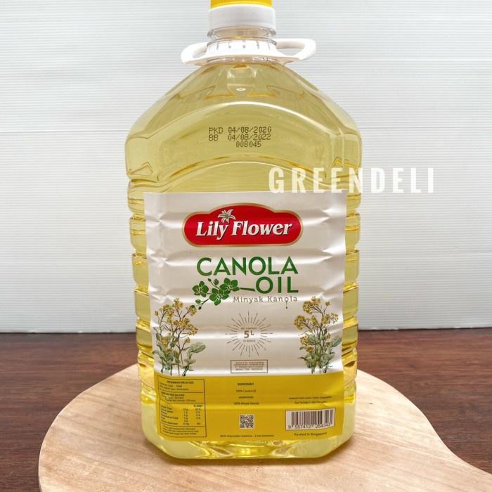 Lily Flower Canola Oil 5 Liter