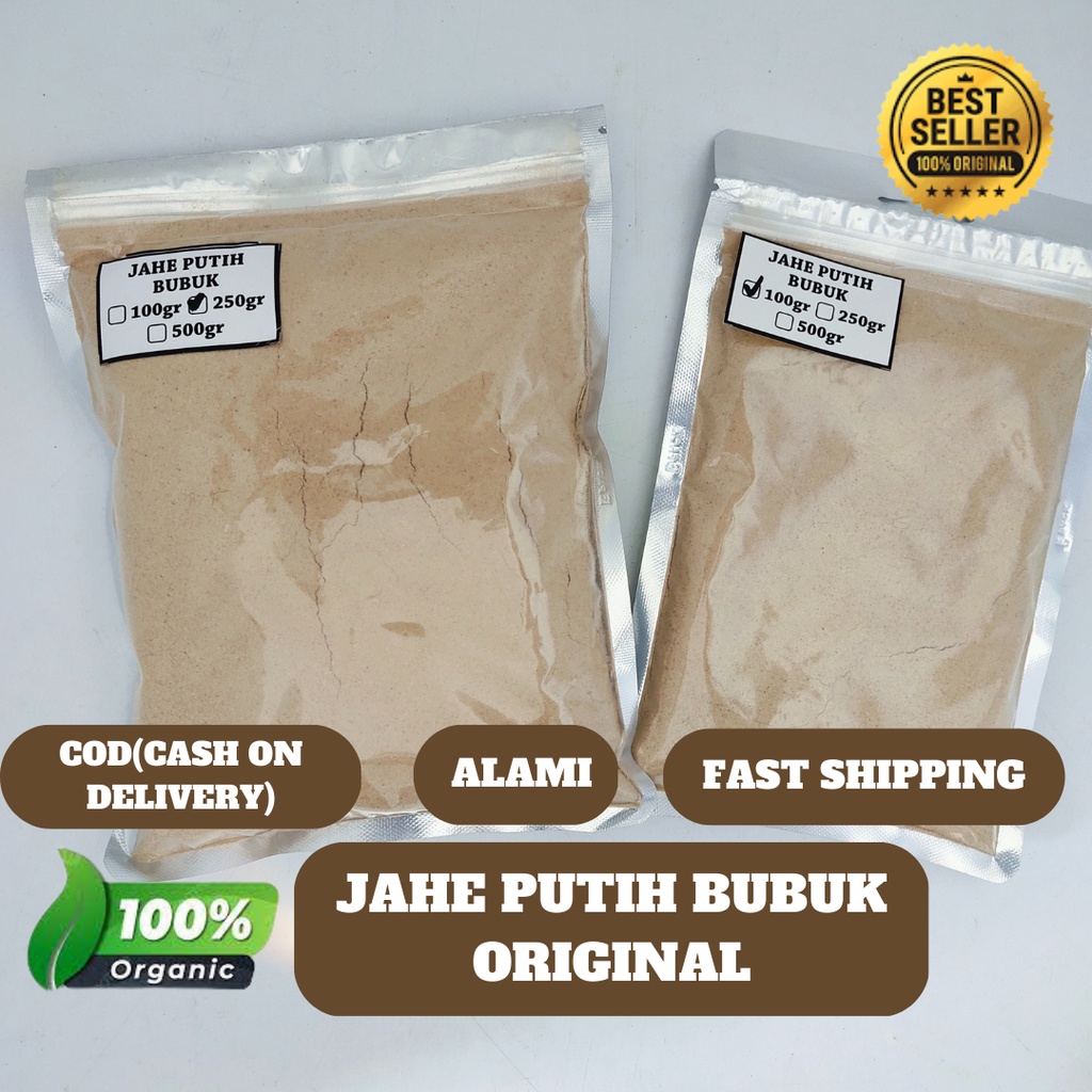 

Jahe putih bubuk alami tanpa bahan pengawet