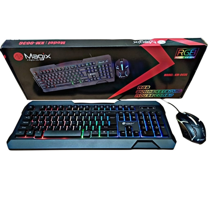 Keyboard Mouse RGB Magix NEW
