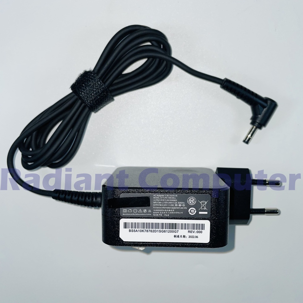 Adaptor Charger Original Lenovo 20V 2.25A, 4.0*1.7mm utk Ideapad 110