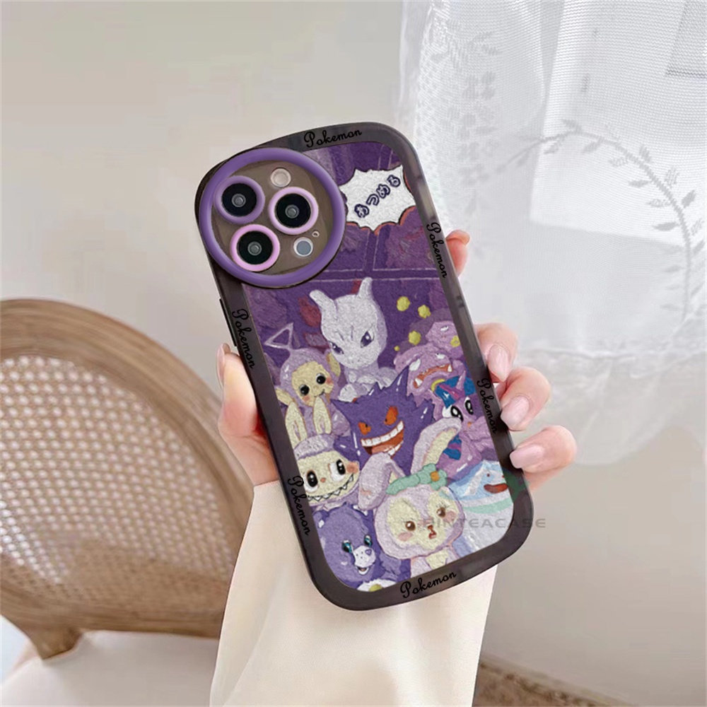 Iphone 14 14 Pro 14 Pro MAX 11 11 Pro Max12 12 Pro 12 Pro MAX IPhone13 Pro Max6 6S 7 8 Plus IPhone X XR XS MAX Pokemon Dan StellaLou Ungu Soft TPU Phone Case Binteacase