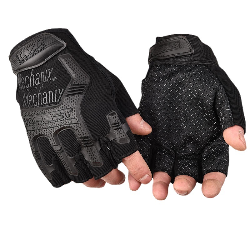 Sarung Tangan Tactical Motor Half Finger Glove Outdoor Import / Half Finger Glove - ST-1