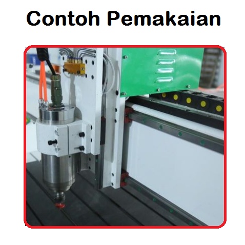 [HAEBOT] Bracket Spindle Cast Kotak 65mm Square Clamp Motor Holder D65 Mount Dudukan Trimmer Dinamo Aluminium CNC Router Tuner 65 mm DC