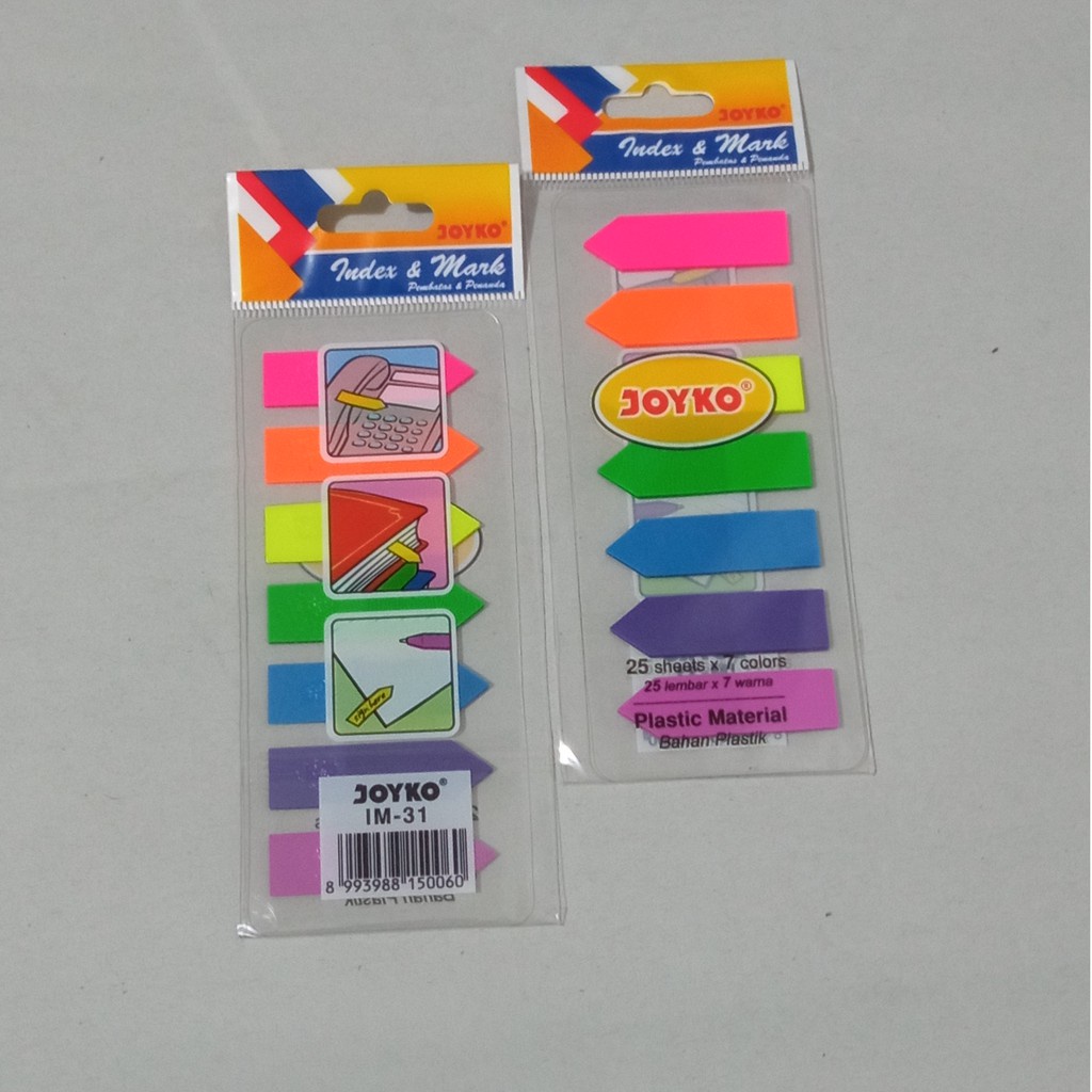 

[ PER SET ] PEMBATAS BUKU/JOYKO IM-31 PEMBATAS BUKU PANAH PLASTIK