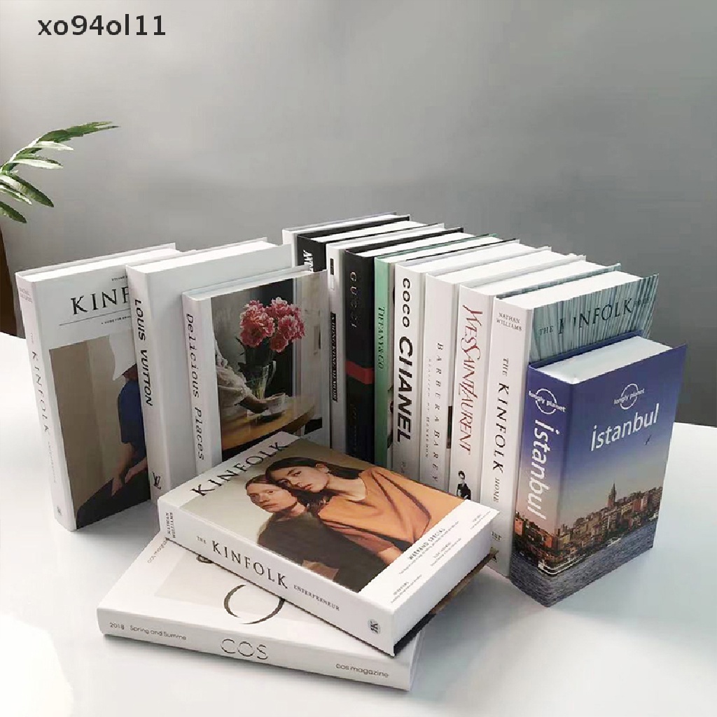 Xo Buku Palsuaksesoris Dekorasi Rumah Coffee Table Book Designer Fashion OL