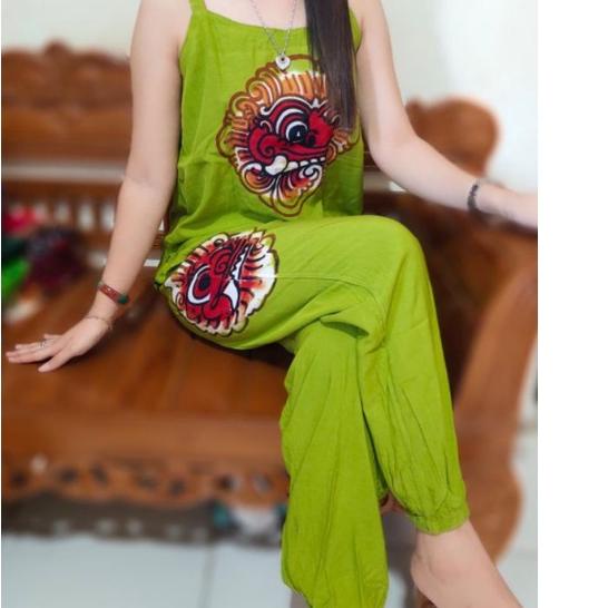 ➵ setelan baju bali barong tank top size M-L-XL-XXL celana panjang ✩