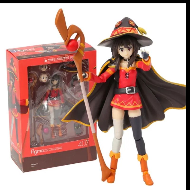 Figma 407 Recast Megumin Konosuba Figure