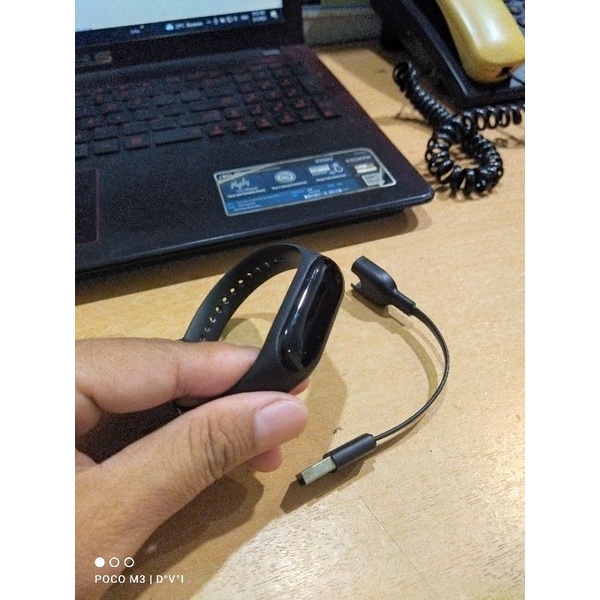 xiaomi mi band 3 second minus layar redup