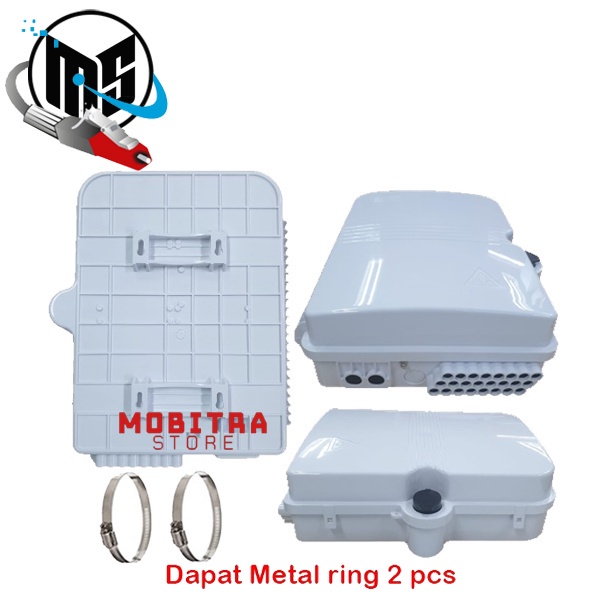 ODP 8/16/24 Core SC Tube Splitter|Box FO 16C/24C Single Lock Buka Kiri