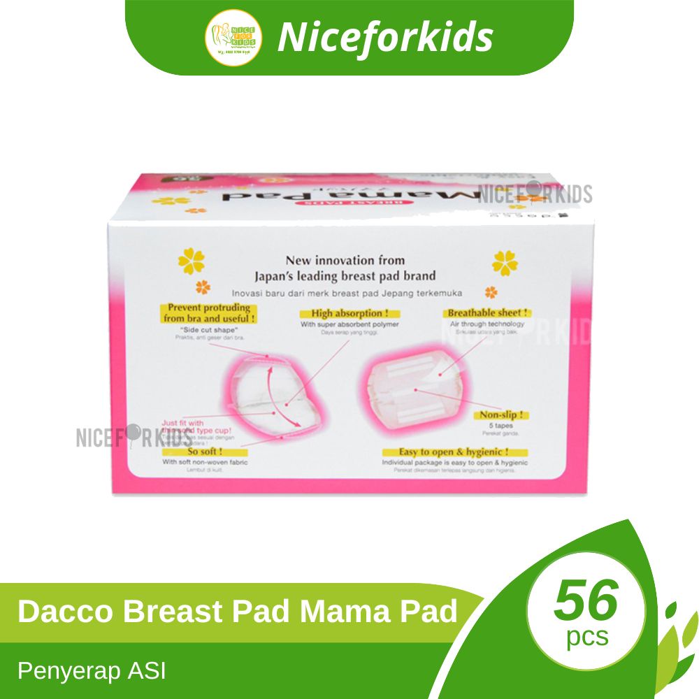 Dacco Mama Pad Breastpad Isi 56 pcs (28 pasang)