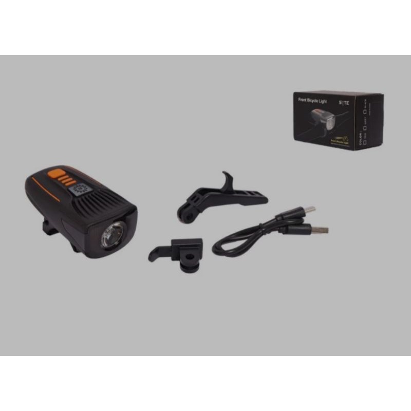 LAMPU DEPAN SEPEDA MERK SYTE J630 front PC