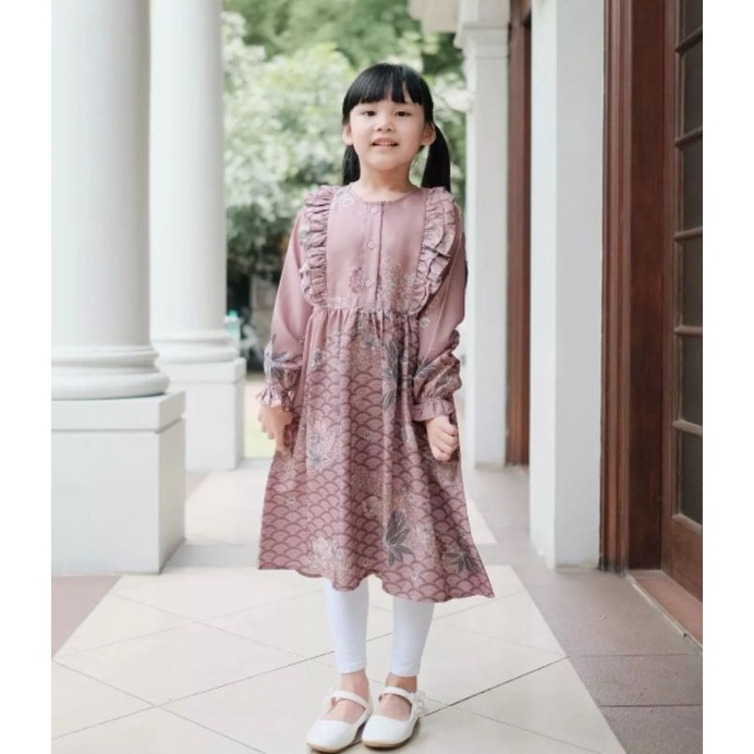Dress teratai anak by vanillahijab