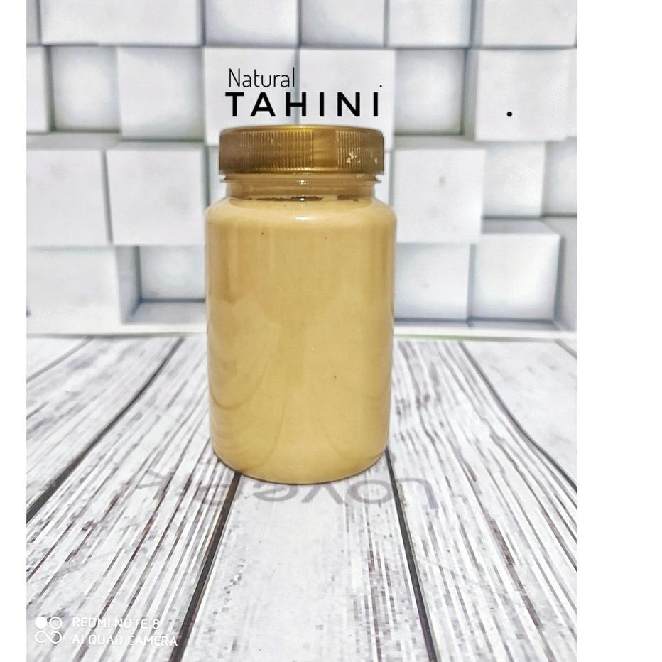 

☪ Natural Tahini 300gr, Pasta Wijen, Sesame Seed Paste Unsweetened ▼