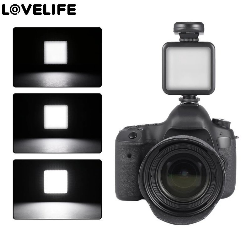 Mini Night Photography Fill Lighting Portable Photography Lighting Untuk Live Streaming Video Lighting 6500K LED Video Light Kamera Isi Lampu Lampu