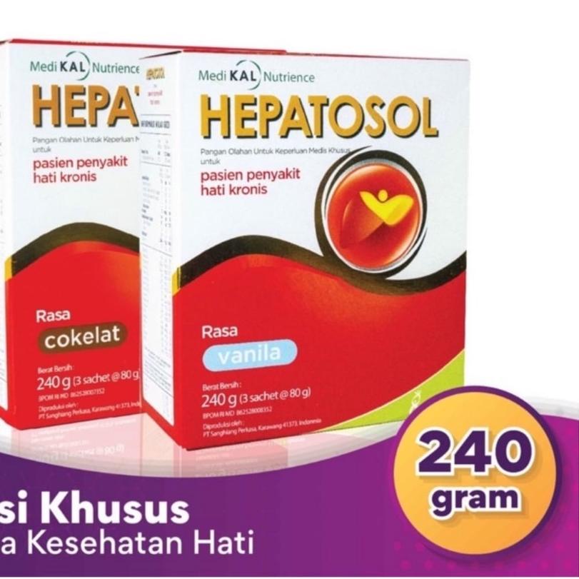 

➾ HEPATOSOL VANILA COKLAT ♪