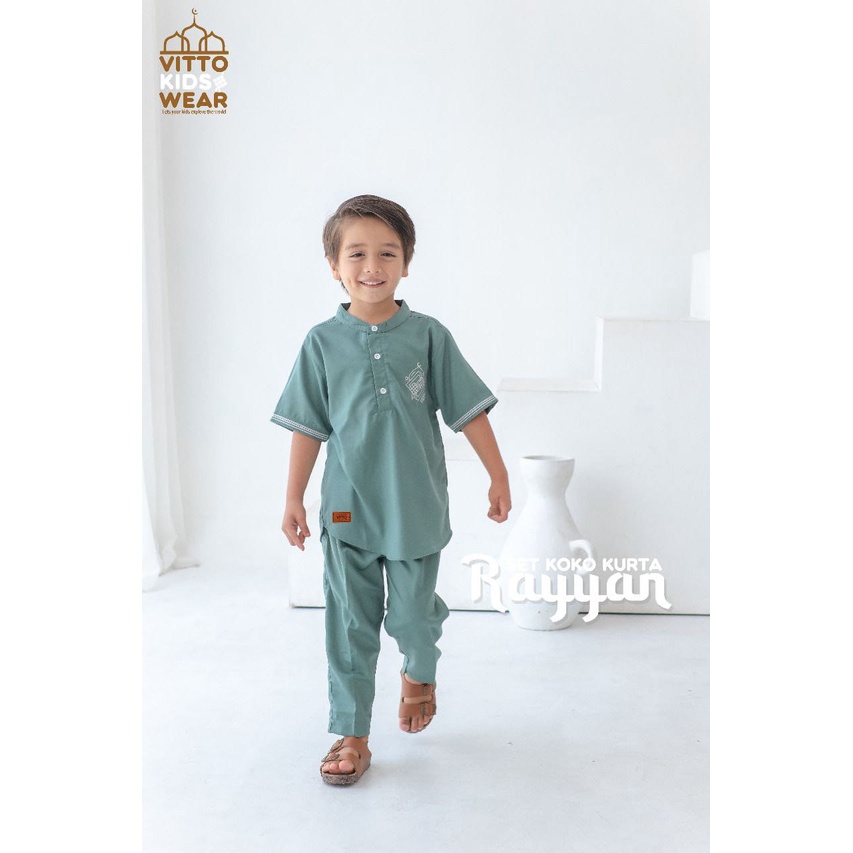 SET KURTA KEMKO kemeja koko RAYYAN anak dan remaja by vitto kidswear