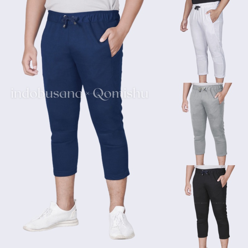 Celana Santai Pria Slim FIT Sporty 7/8 Pants EZRA QOMISHU