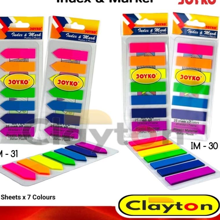

Y30 Index & Mark / Penanda / Pembatas Joyko IM-30 / IM-31 Plastik PALING DIMINATI さ