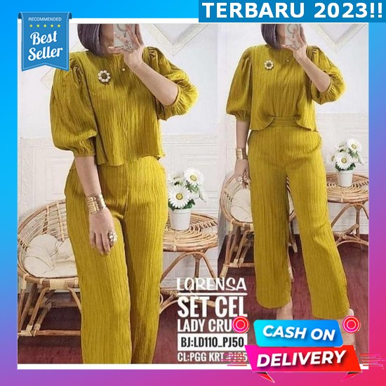 Voila Vest Pants 4In1 Set Earthy Tone Series Ootd Cewek Bumi Ootd Korean Style Kekinian Viral Selebg