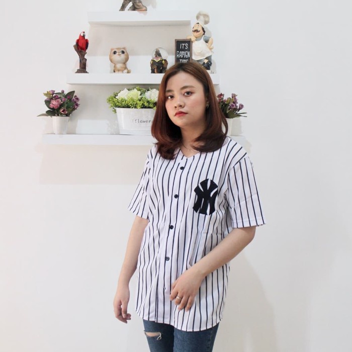Bisa COD Jersey baseball baju baseball Pria Wanita 08 Original Asli