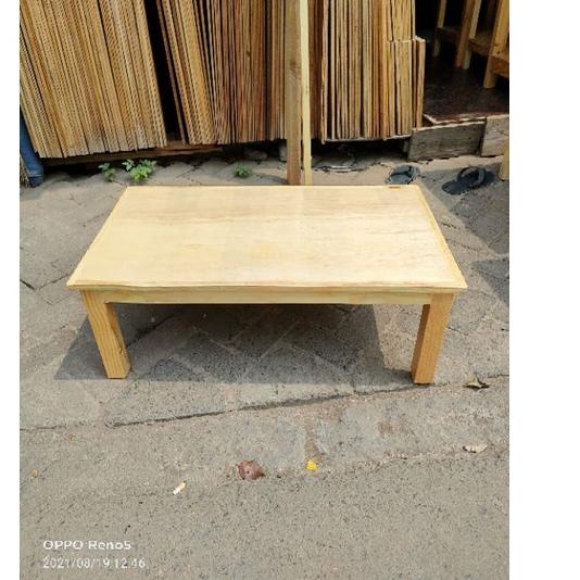 ➣ TERMURAH Meja belajar, meja laptop, meja makan lesehan jati Belanda ✺